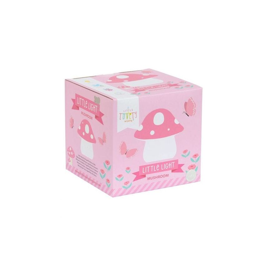 A Little Lovely Company - Lämpchen rosa Pilz