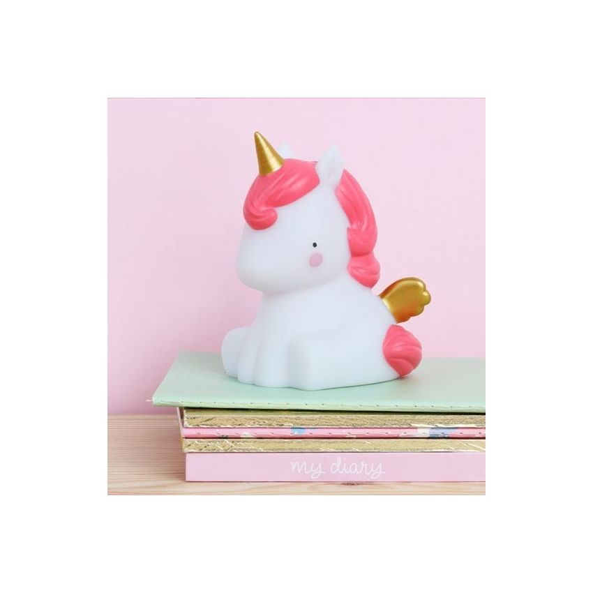 A Little Lovely Company - Lämpchen Einhorn Gold