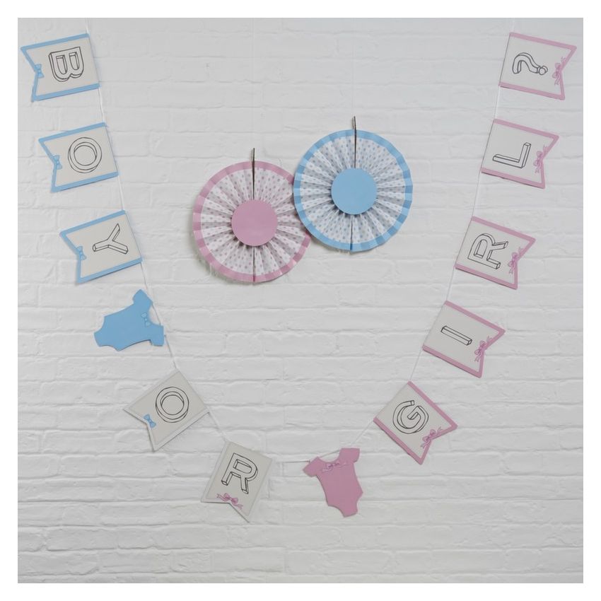 Ginger Ray - Girlande Little Lady or mini Mister