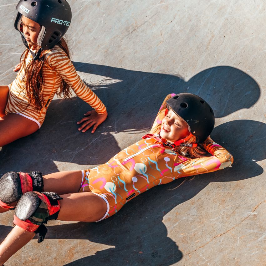 Beach & Bandits - UV Badeanzug Lollipop Orange