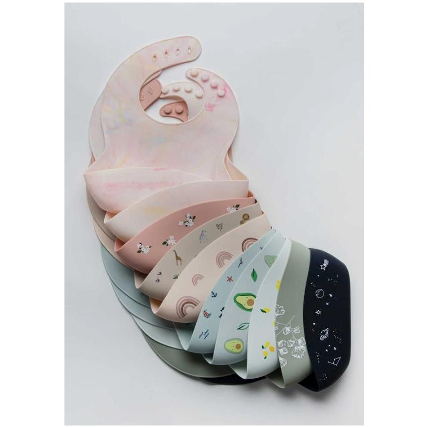 LouLou Lollipop - Silikon- Lätzchen Aquarell