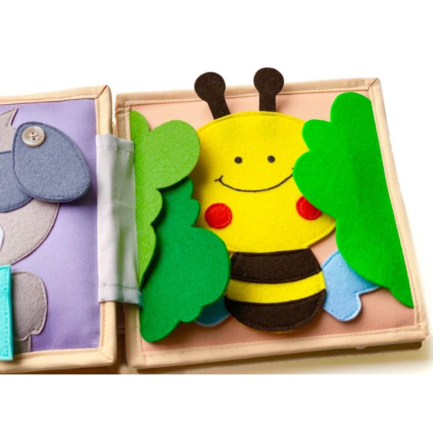 Jolly Designs - Mini Quit Beschäftigungsbuch Magischer Vogel