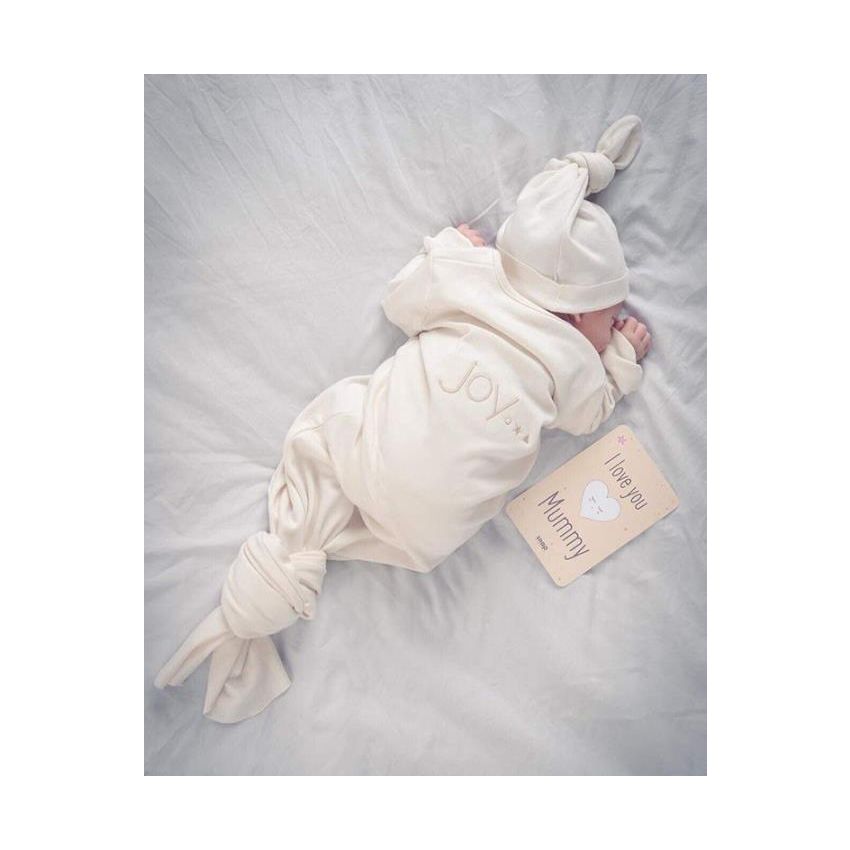 Snap The Moment - Dream Bag Strampel Body & Beanie Milky 