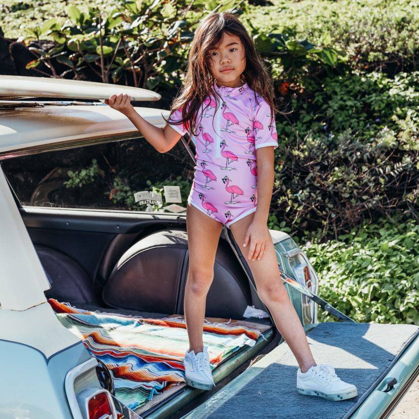 Beach & Bandits - UV Badeanzug Cool Flamingo