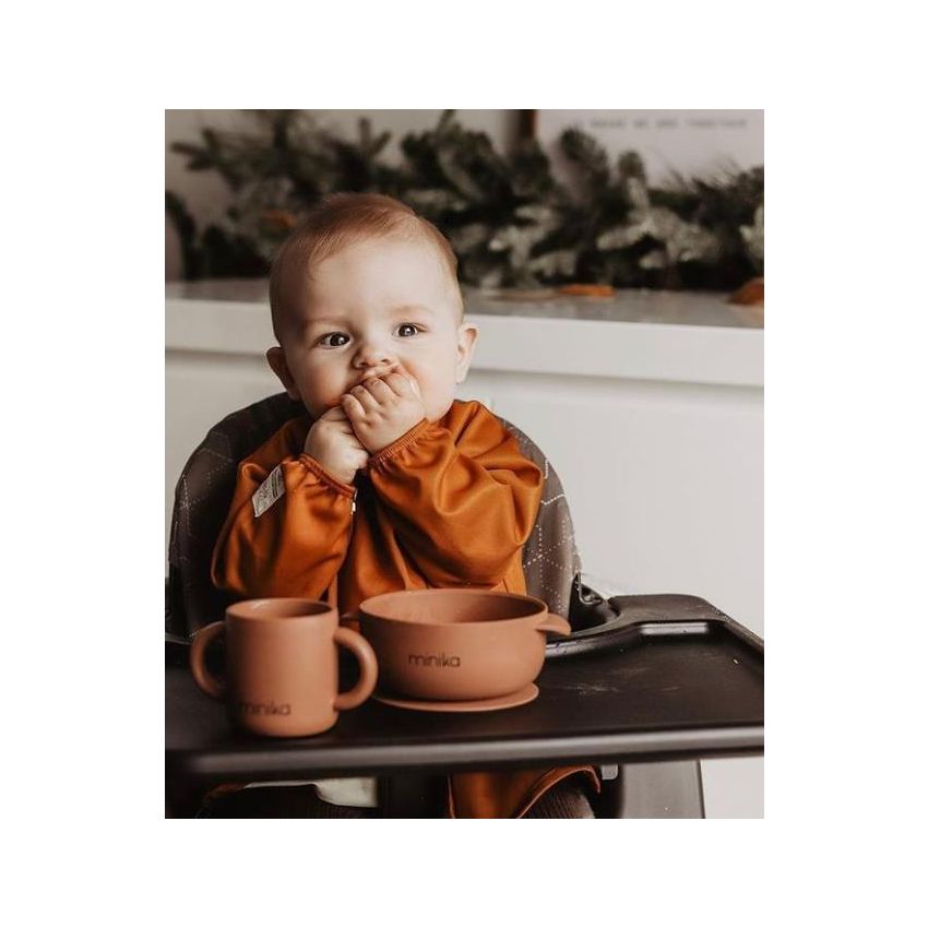 Minika - Saugnapf - Schale mit Deckel