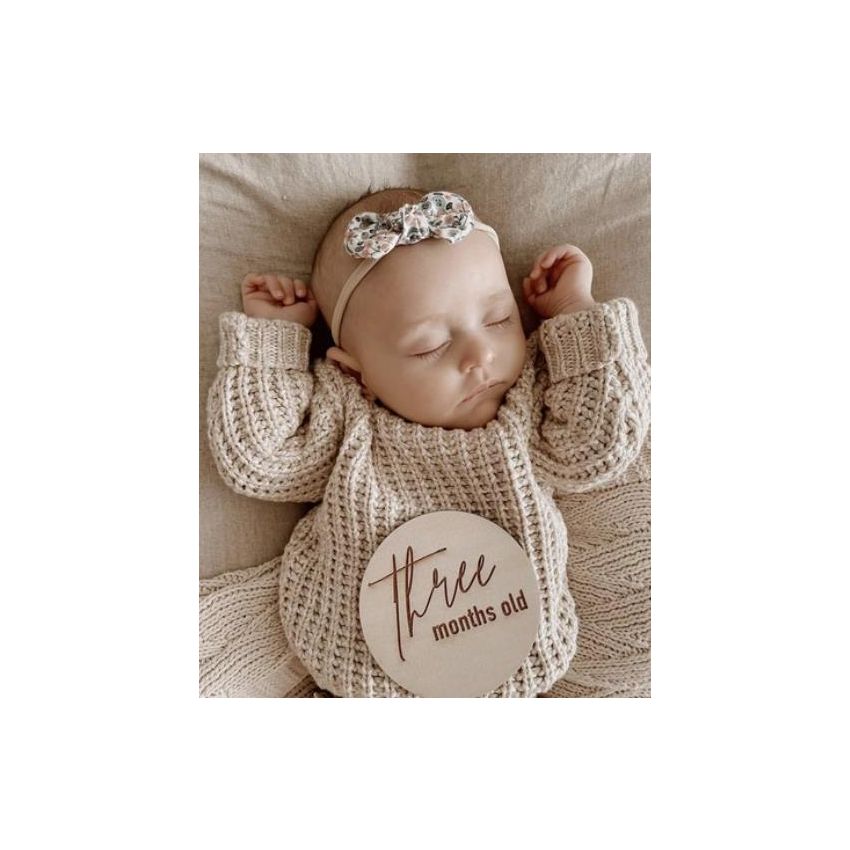 Mae & Rae - Stirnband Mäschchen mini Retro Flowers