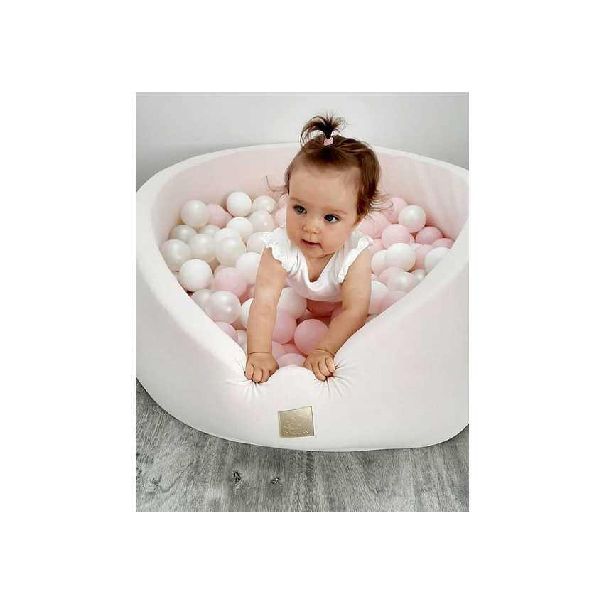 MeowBaby - Bällebad Jungle Komplettset inkl Bälle 90x90x40cm