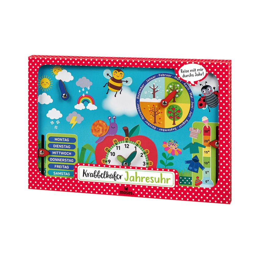 Moses Verlag - Krabbelkäfer Jahresuhr
