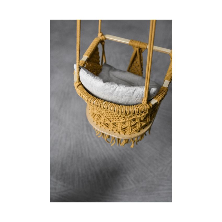 m.o.s.s.o.m - Boho Schaukel Mustard