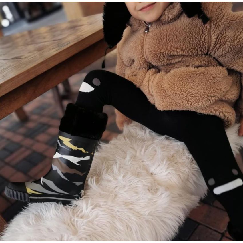 Boxbo - Regenstiefel Kunstpelz Mountain