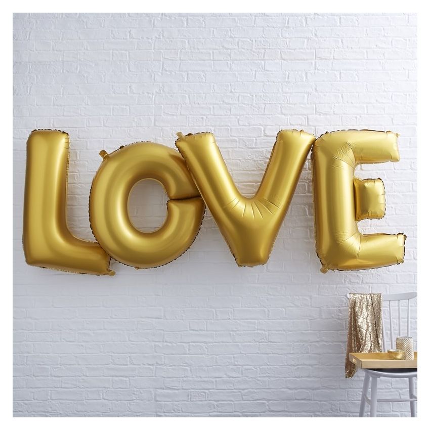 Ginger Ray - Ballon Schriftzug Girlande 