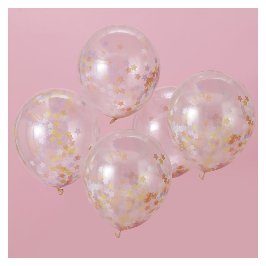 Ginger Ray - Konfetti Ballone Make a Wish