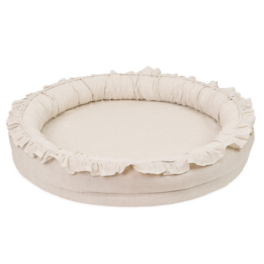 Cotton & Sweets - Junior Nest Leinen Natural