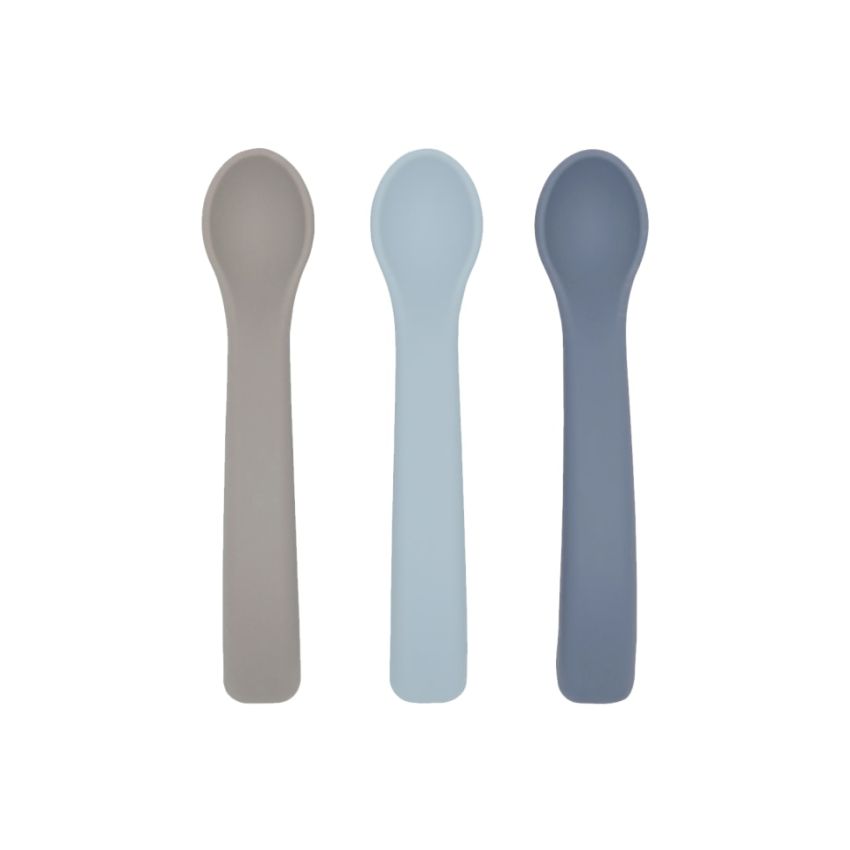 Lille Vilde - Babylöffel Set Türkis / Blau