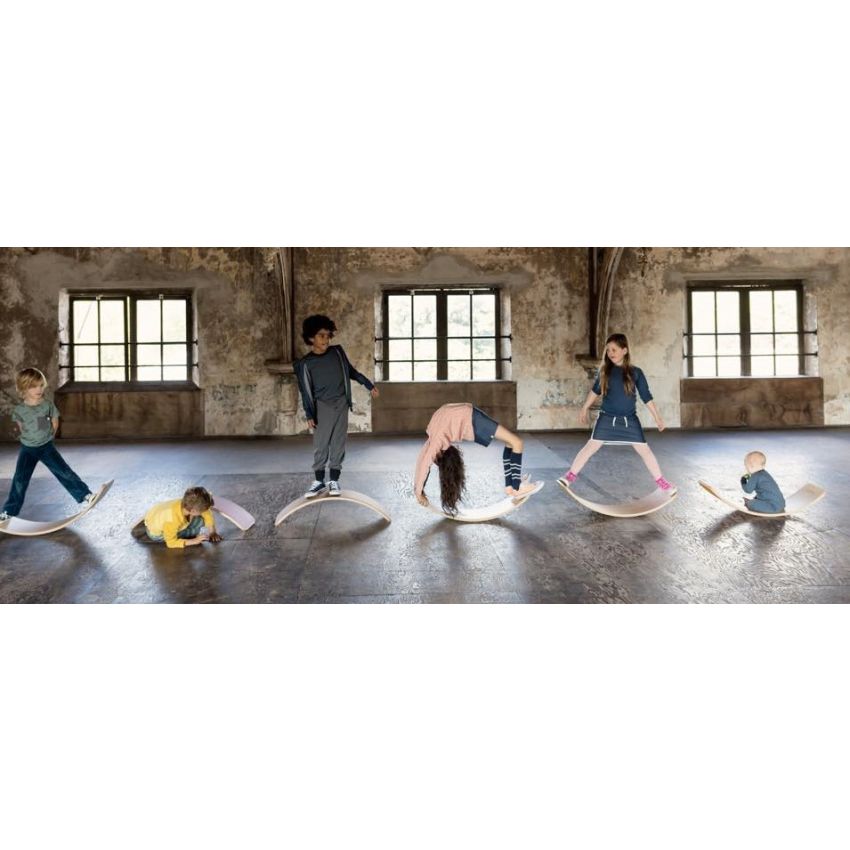 Wobbel - Original Bambus mit Filz Sky