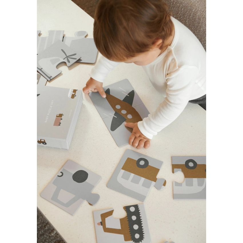 LIEWOOD - Papier Collection: Anfänger Puzzle Brett Fahrzeuge