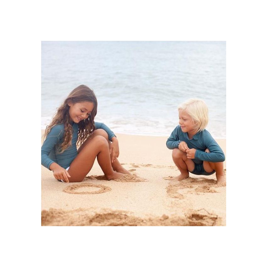 Beach & Bandits - UV Badeanzug Ribbed Ocean