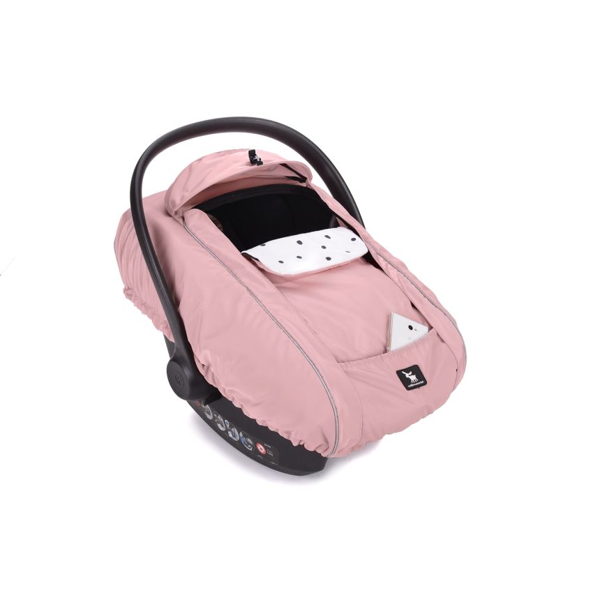 Cottonmoose - Wettercover für Autoschale Powder Pink