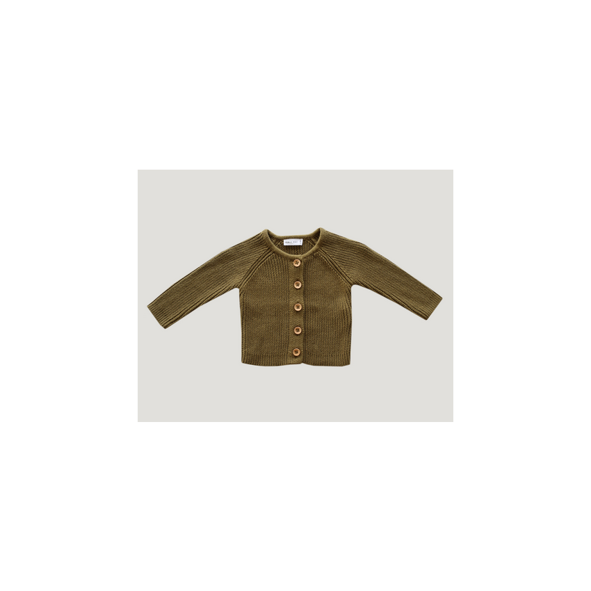 Jamie Kay - Strick Cardigan olive