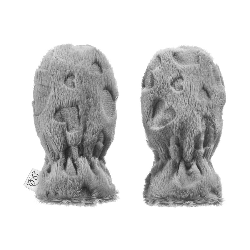 Maylily - Minky Handschuhe Grau (0-12M)