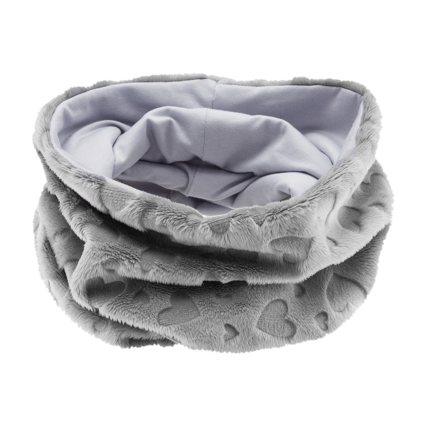 Maylily - Minky Hals- Loop Grau