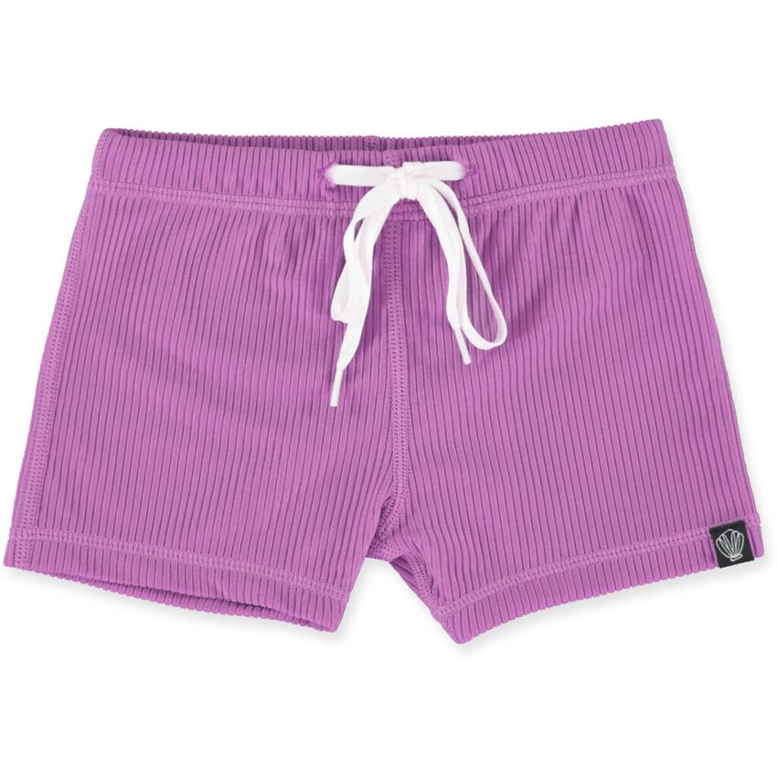 Beach & Bandits - UV Badeshorts Ribbed Orchid