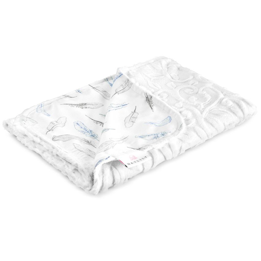 Maylily - Luxe light Decke Heavenly Feathers white