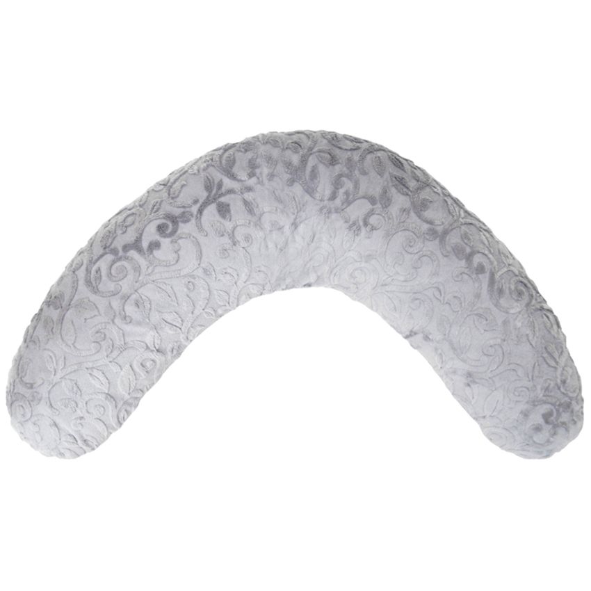 Maylily - Stillkissen Rosetta Mama Weiss Grau 2-seitig