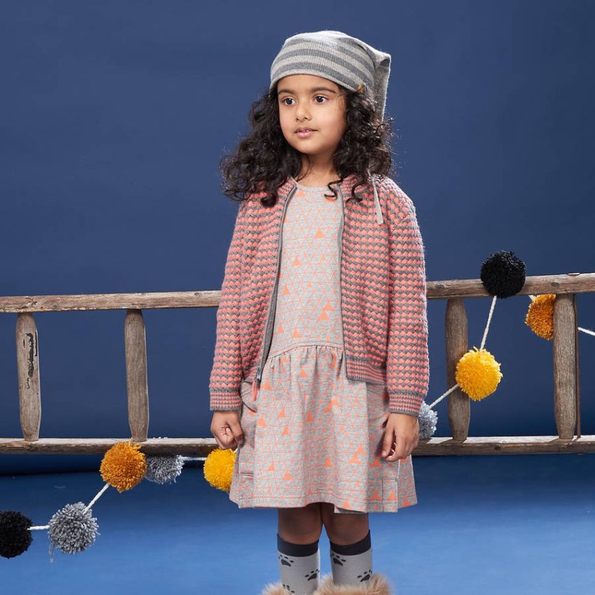 Bonniemob - Strick- Jacke Bomber Strick Pink