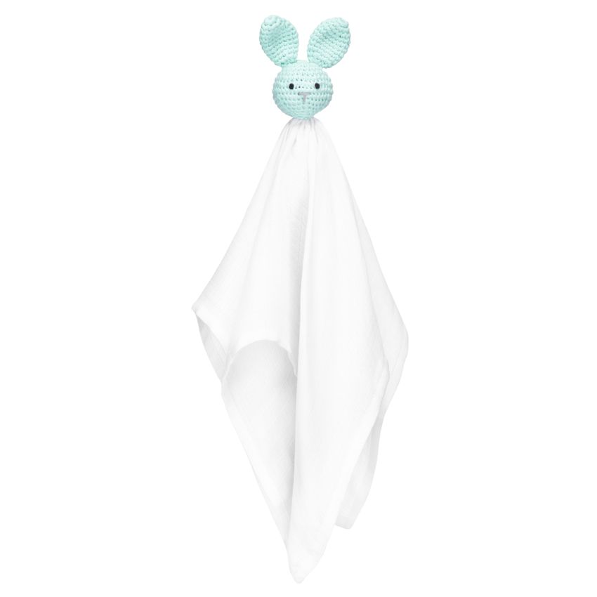 Maylily - Kuschel Muslintuch Bunny Mint