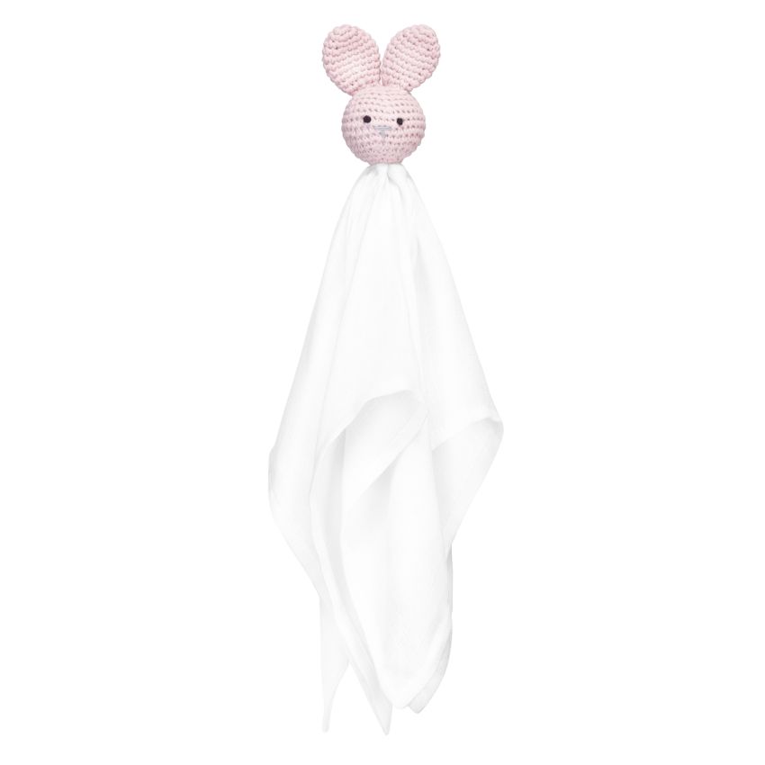 Maylily - Kuschel Muslintuch Bunny Blush Pink