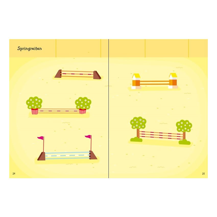 Usborne Verlag - Mein extradickes Stickerbuch: Pferde und Ponys