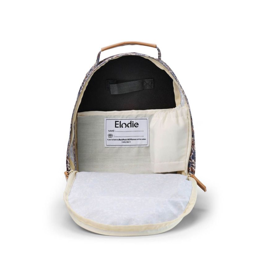 Elodie - Backpack Mini Blue Garden