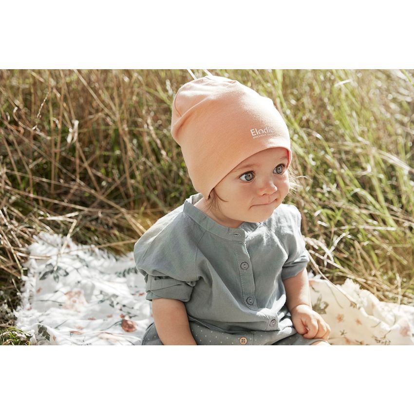 Elodie - Logo Beanie Übergangszeit Amber Apricot