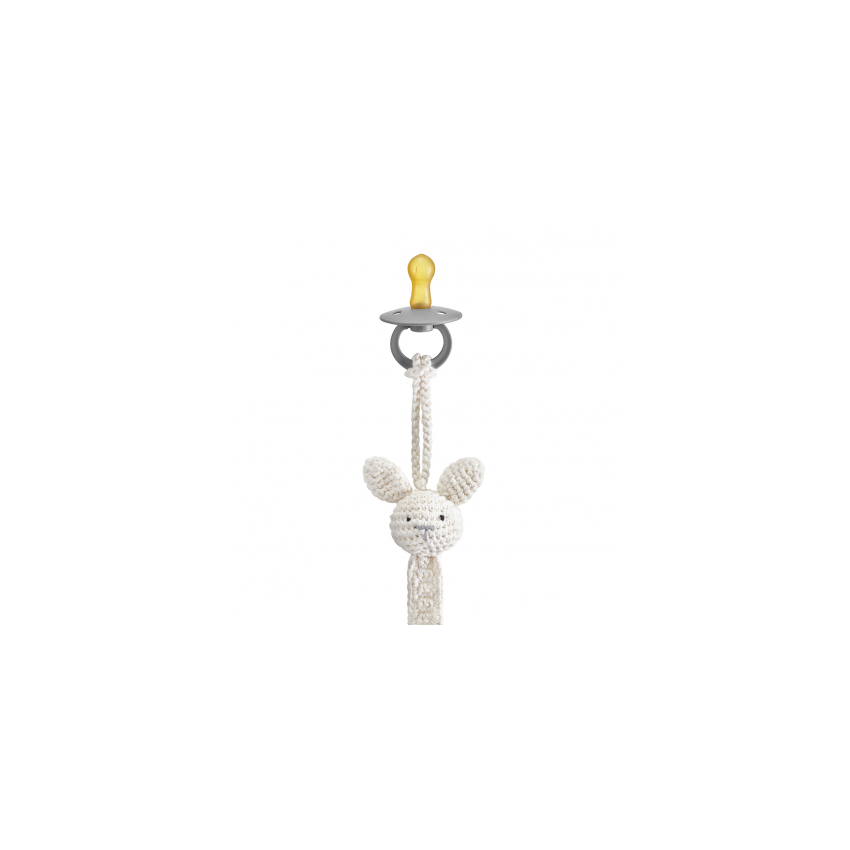 Maylily - Schnuller- Clip Bunny Cream