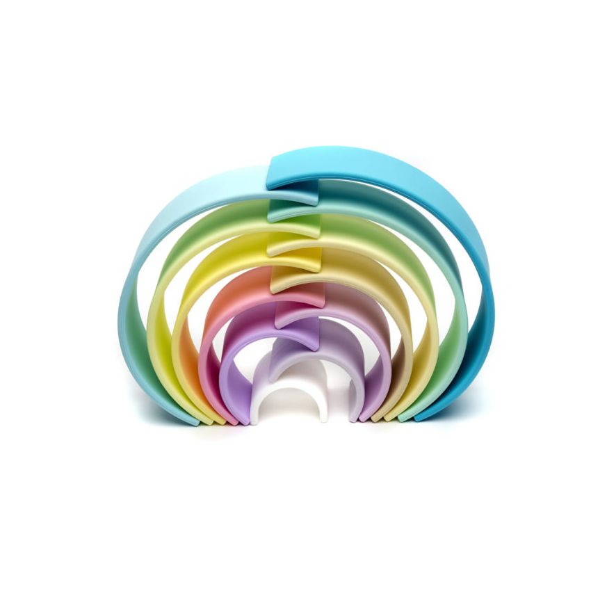 Dëna - Silikon Regenbogen Pastell