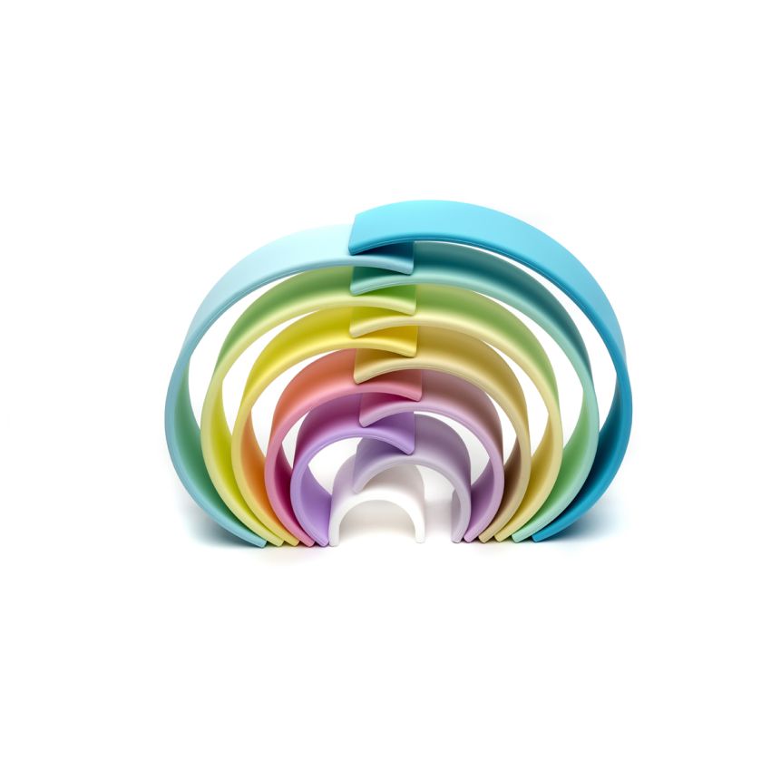 Dëna - Silikon Regenbogen Pastell