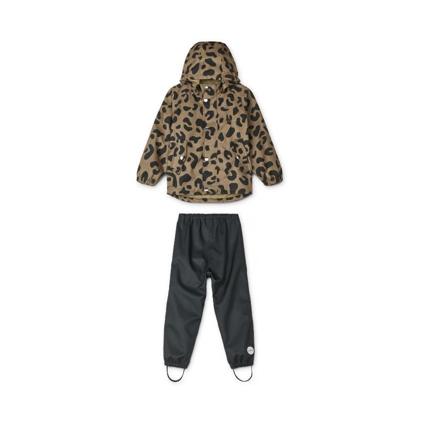 LIEWOOD - Parker Softshell Regenbekleidungsset Mega Leo Oat
