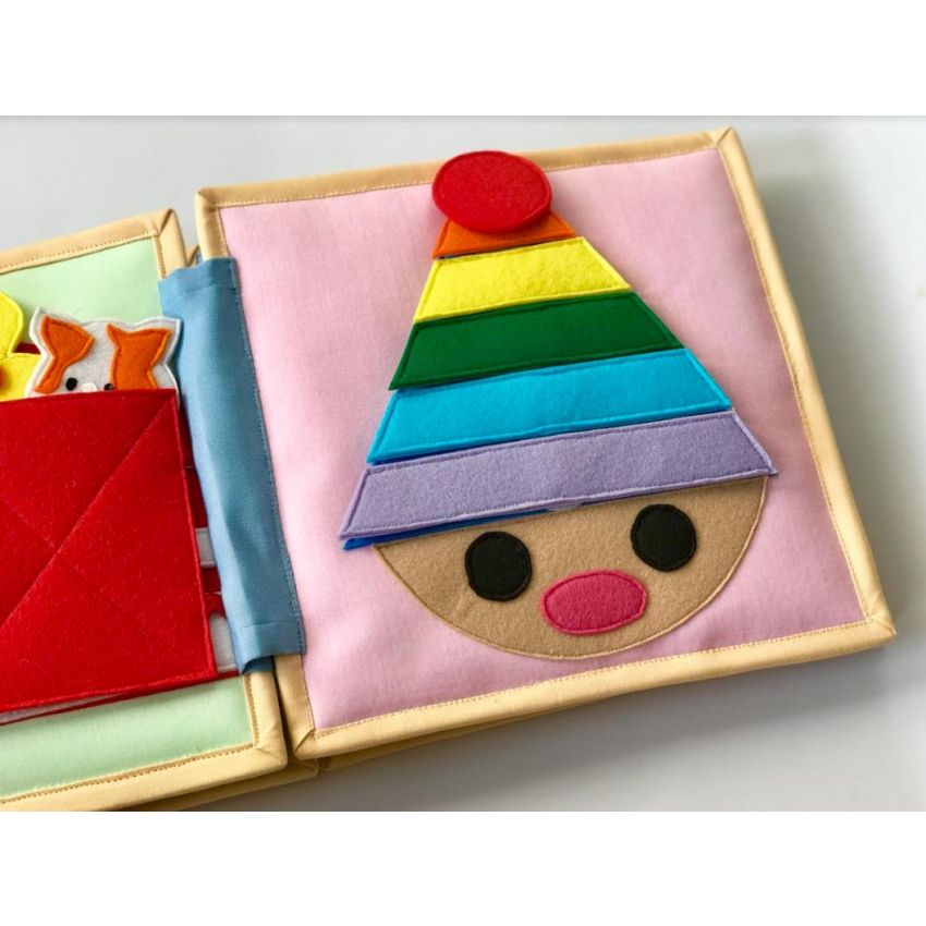 Jolly Designs - Quit Beschäftigungsbuch Pastell Eule