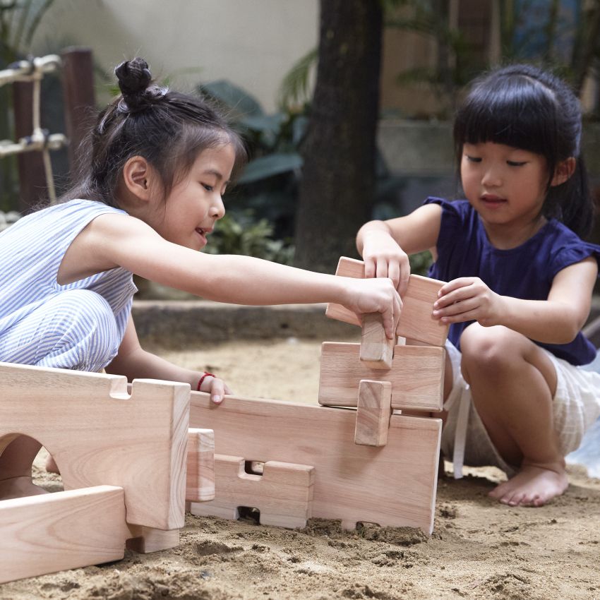 Guidecraft - Notch Blocks XXL Set 89  teiliges Set