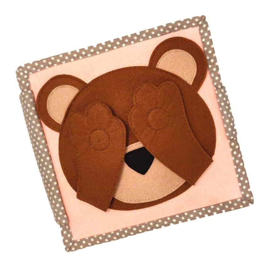 Jolly Designs - Mini Quit Beschäftigungsbuch Peek a Boo