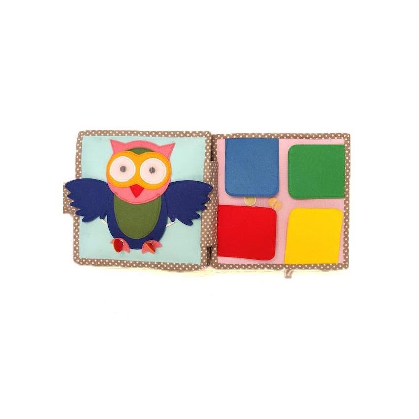 Jolly Designs - Mini Quit Beschäftigungsbuch Peek a Boo