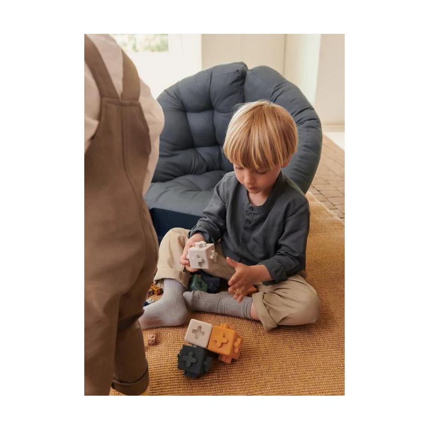 LIEWOOD - Schaumstoff Klemmsteine Tuscany Rose Mix