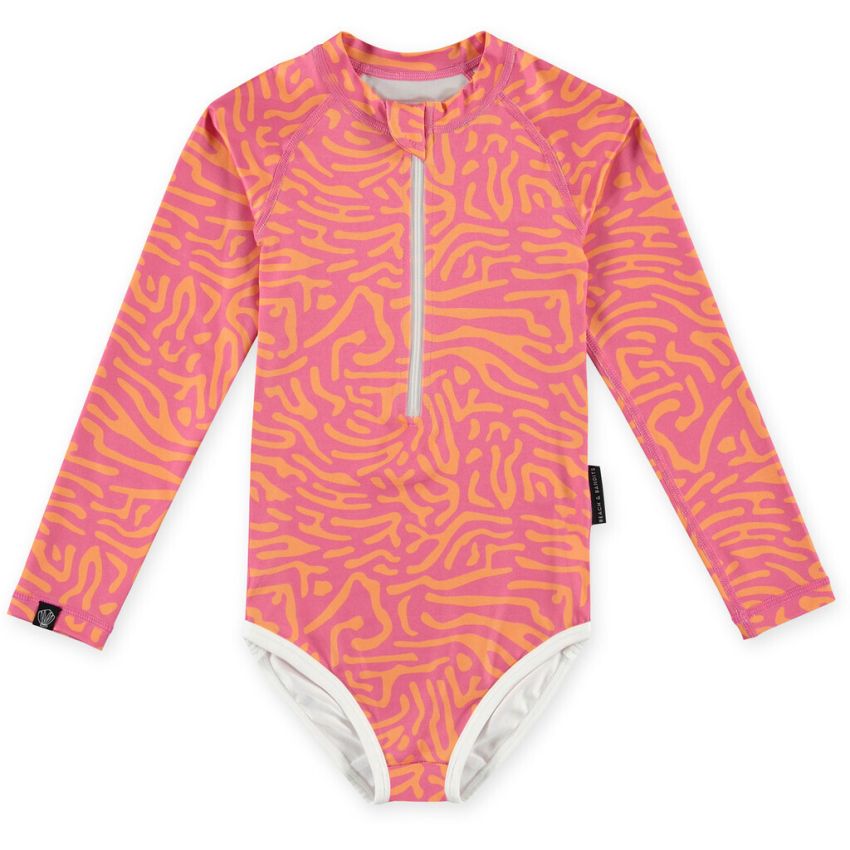 Beach & Bandits - UV Badeanzug Pink Coral