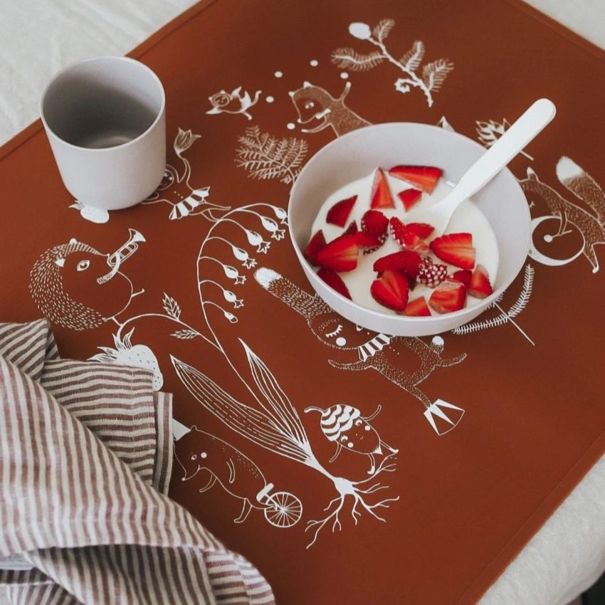 Lille Vilde - Tischset / Malunterlage Iron