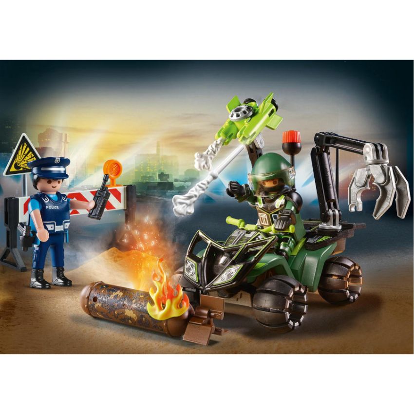 PLAYMOBIL® 70817 - Starter Pack Polizei: Gefahrentraining