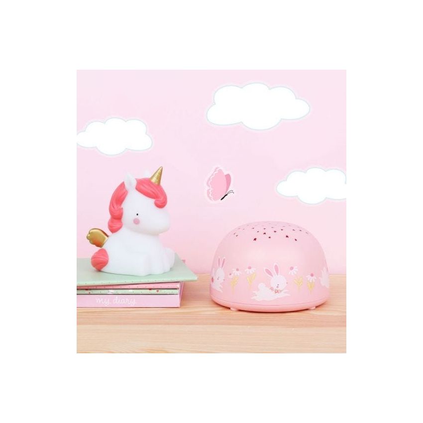 A Little Lovely Company - Projektor Lampe Bunny