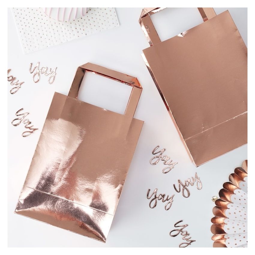 Ginger Ray - Geschenktüten Rose Gold