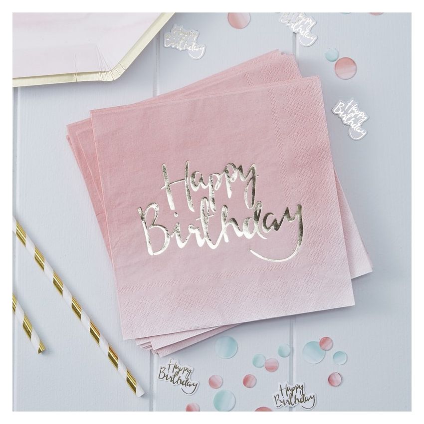 Ginger Ray - Servietten Ombre 