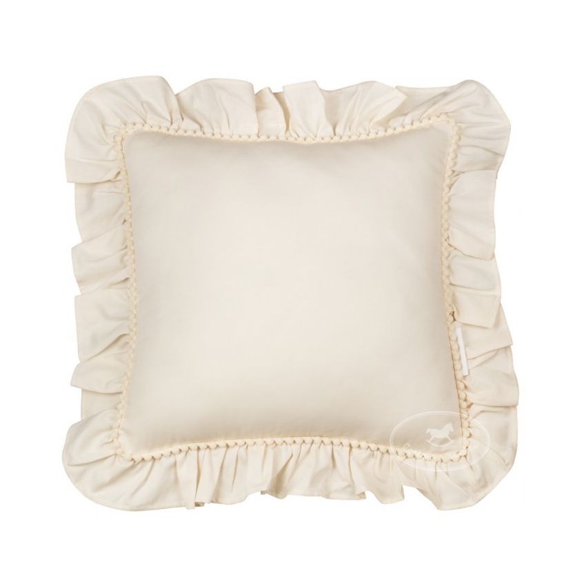 Cotton & Sweets - Boho Kissen mit Rüschchen